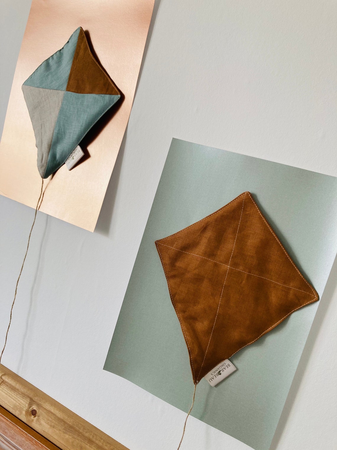 Kite wall decor fabric kite fabric decor nursery decor Etsy