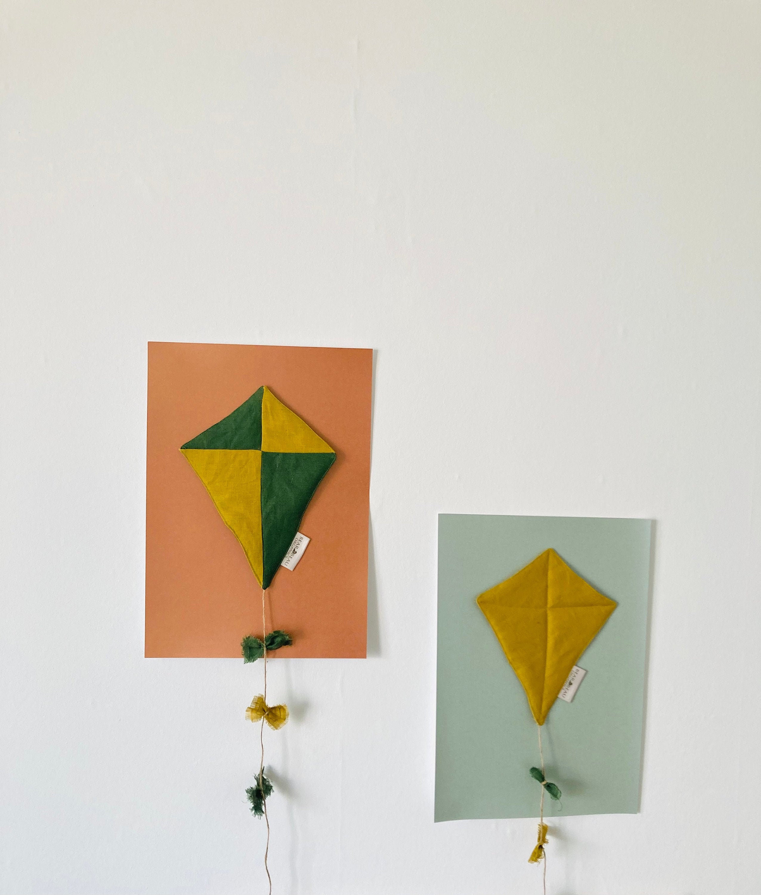 Nursery decor fabric Kite wall hanging kids room wall Etsy