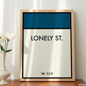 Stray Kids Lonely St. Poster: Kpop Minimalist Wall Art (Digital Download)