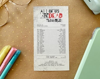 All of Us Are Dead -- recibos de kdrama