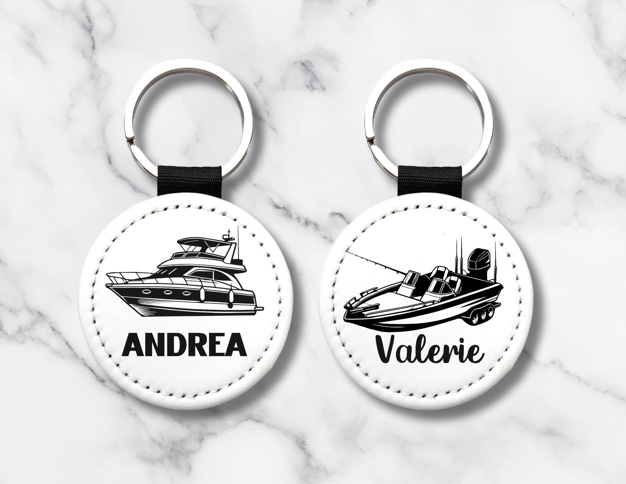 Custom Boat Keychain: Personalized Nautical Gift, 9 Styles - Etsy