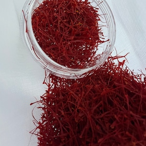 5 Grams of Organic Premium All Red Persian Saffron