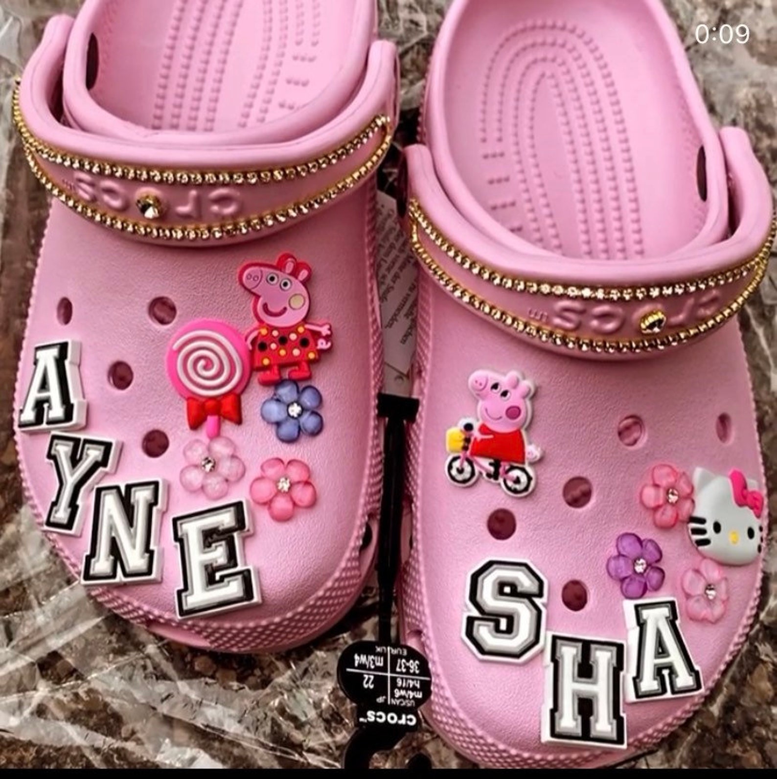 Kids Crocs Letters & Charms included Please phone numberI Etsy