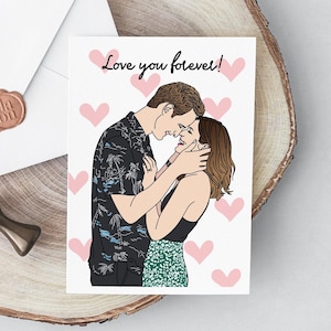 DIGITAL Custom Card, Personalized Card, Valentine&#39;s Day, Anniversary Card, Birthday Card, Mother&#39;s Day Card, Father&#39;s day, Greeting Card