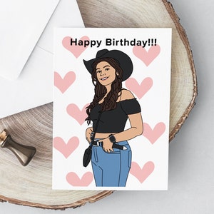 Custom Portrait Card, Personalized Card, Valentine's Day, Anniversary Card, Birthday Card, Mother's Day Card, Christmas Card, Greeting Card image 7