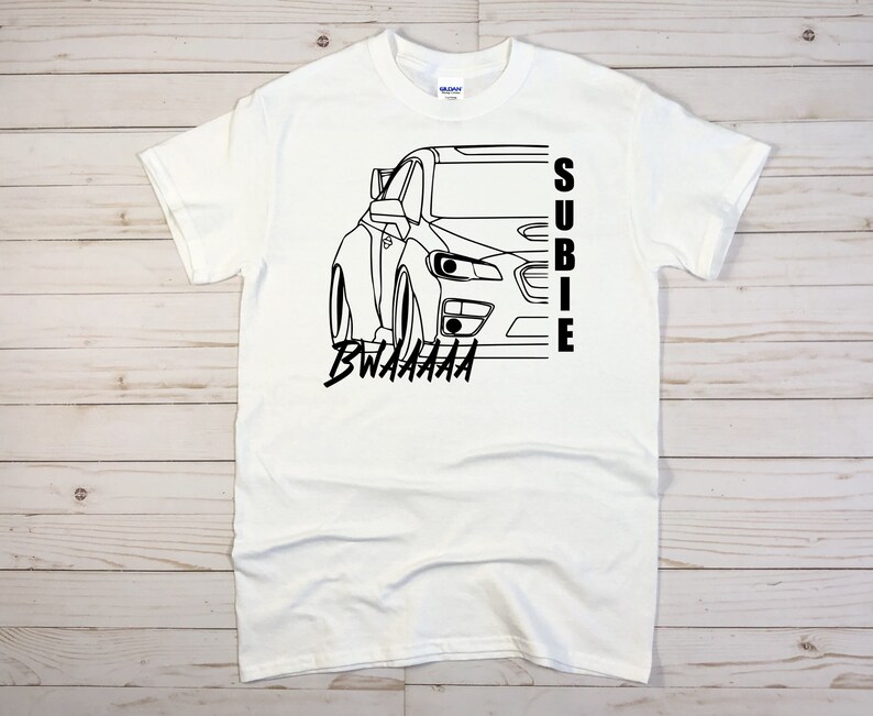 SUBIE Shirt JDM Car Tshirt Stylized JDM Subie Shirt Car Enthusiast