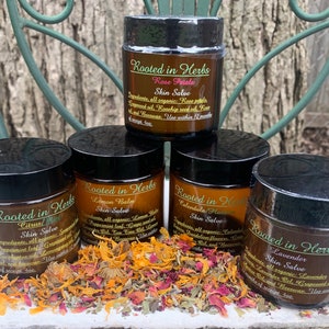 Organic Herbal Skin Salves