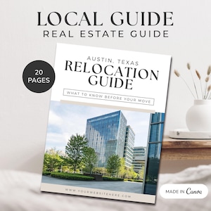 Guide de la communauté locale | Guide de bienvenue | Marketing immobilier | Guide de quartier | Modèle de guide local de l'immobilier | Guide de la ville | Toile
