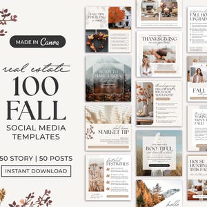 100 Fall Real Estate Instagram Posts | Real Estate Social Media Posts ...