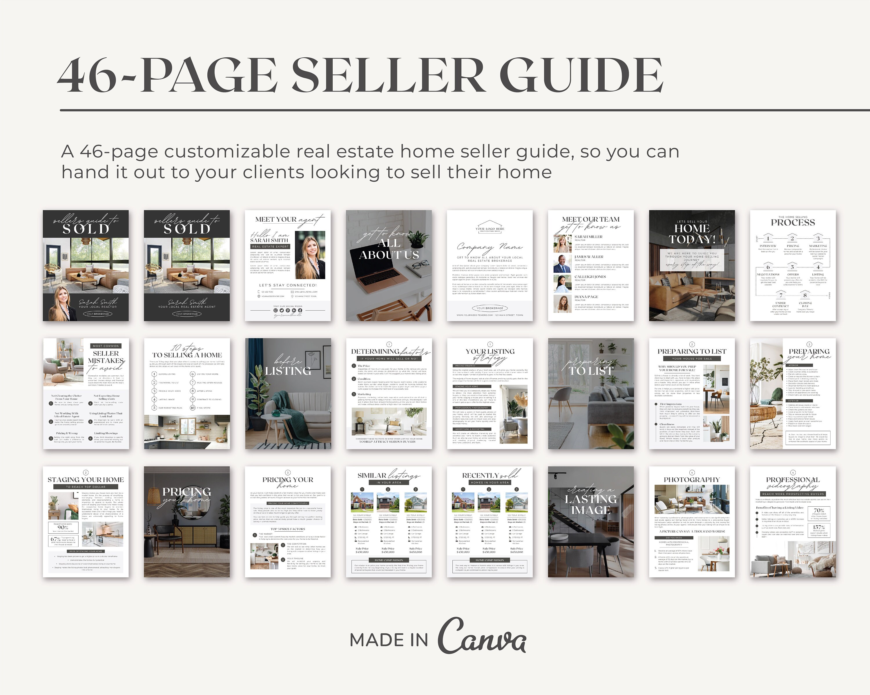 Real Estate Buyer and Seller Guide Bundle | Real Estate Marketing ...