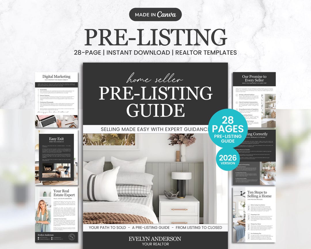 Pre Listing Packet Examples Real Estate Pre-listing Packet: Home Seller Guide Listing Presentation ...