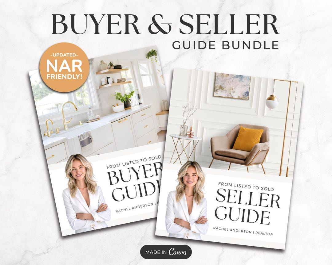 Real Estate Seller Guide & Home Buyer Guide Bundle | NAR Settlement ...