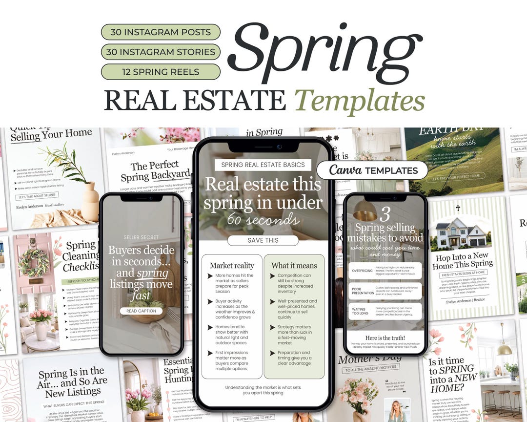 2026 Spring Real Estate Video Instagram Reels | Real Estate Social ...