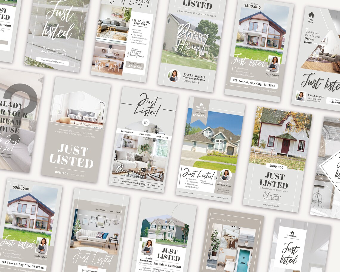 15 Just Listed Realtor Instagram Stories | Real Estate Agent Social ...