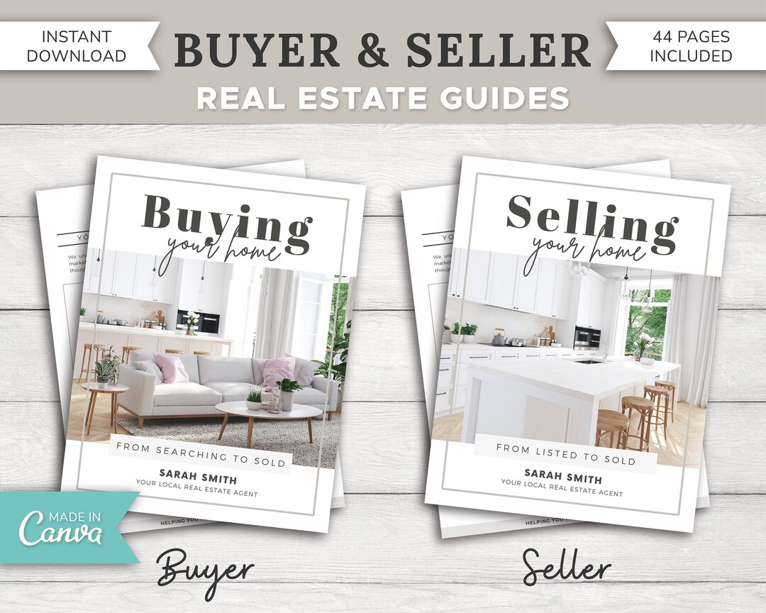 Real Estate Buyer and Seller Guide | Real Estate Marketing | Listing ...