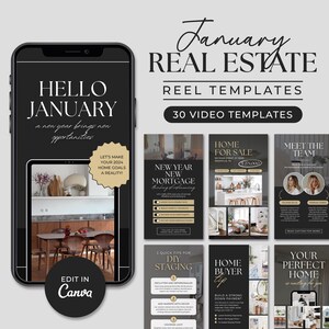 30 January Real Estate Reels | Instagram Reels Video | Faceless Reels | Canva Video Reels | Real Estate Social Media | Real Estate Marketing