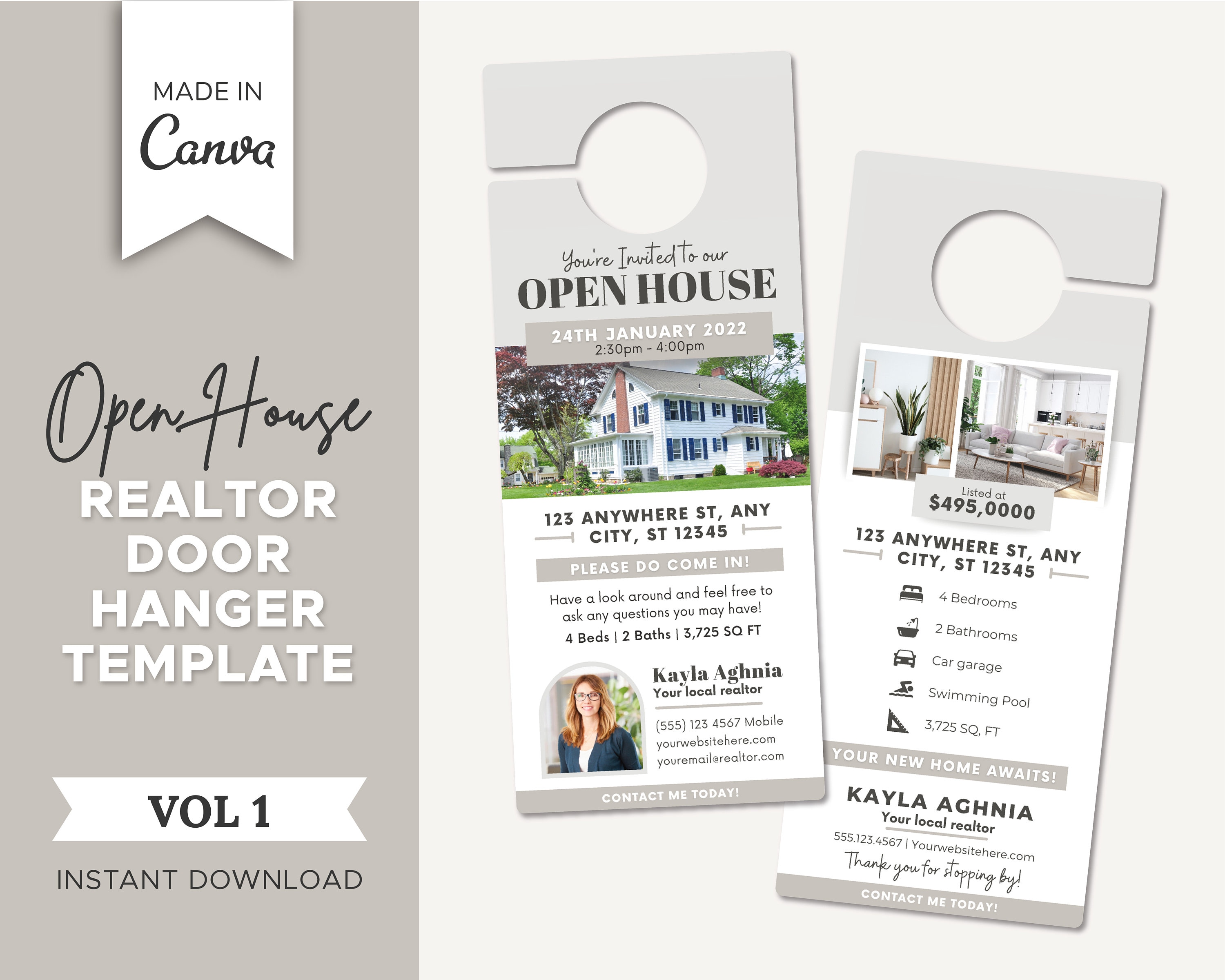 diy door hanger flyer Latrina Cable