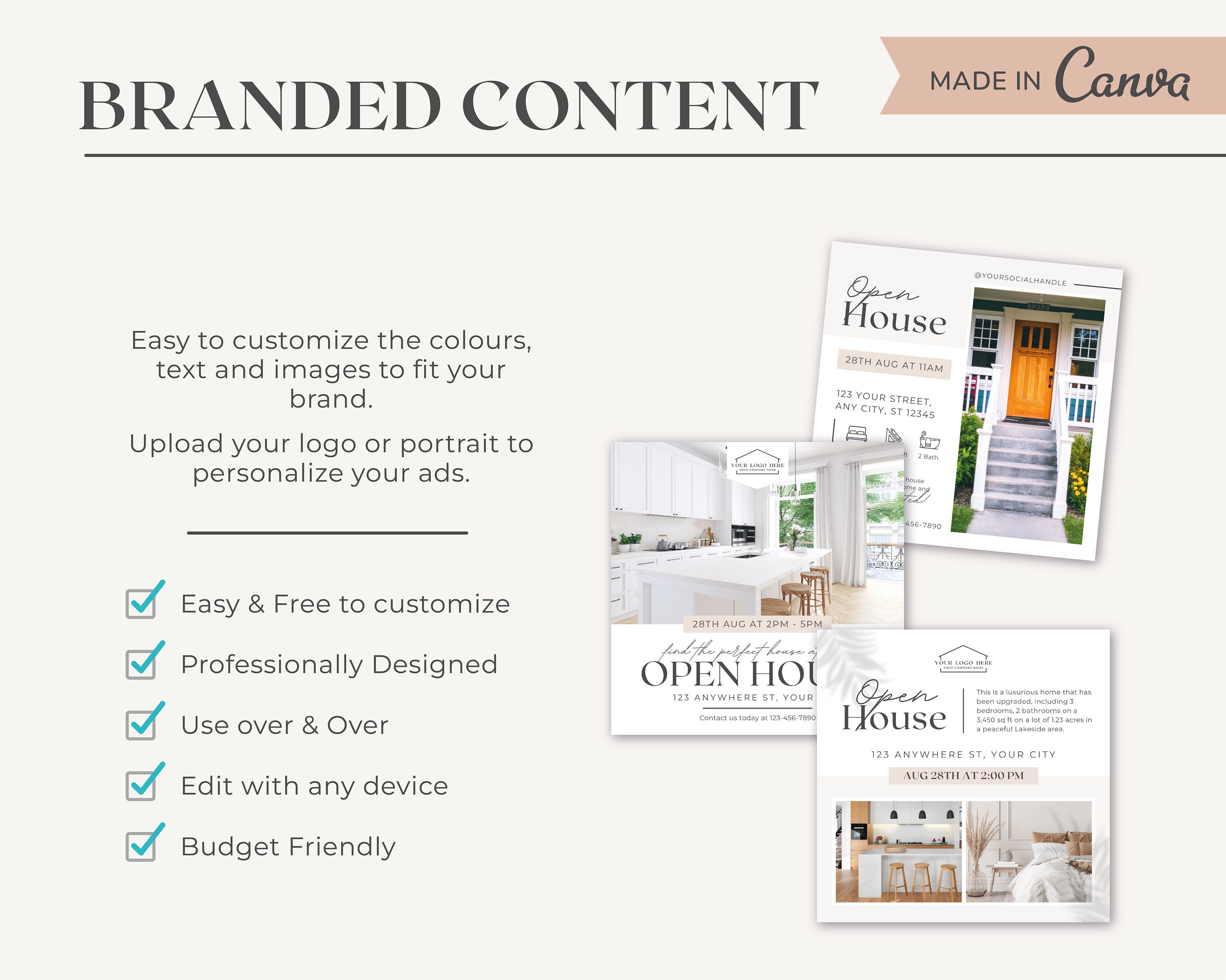 20 Open House Real Estate Instagram Posts | Real Estate Social Media ...