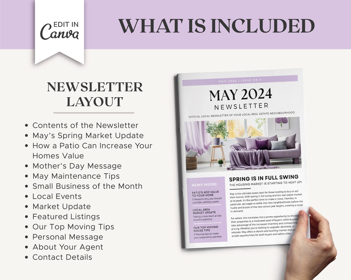 Real Estate May 2024 Newsletter | Real Estate Marketing | Real Estate ...
