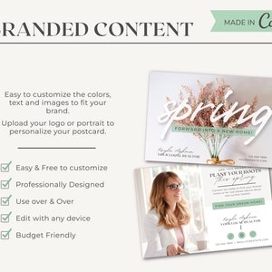 Spring Real Estate Postcard | Real Estate Marketing | Realtor Pop by ...
