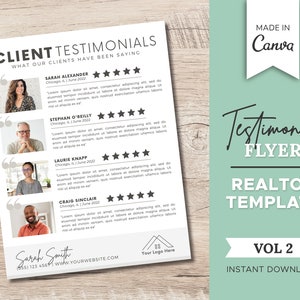 Flyer Depoimentos Imobiliários V2 | Marketing Imobiliário | Avaliação do cliente corretor de imóveis | Folheto de Depoimento | Modelo Canva | Folheto do Bairro