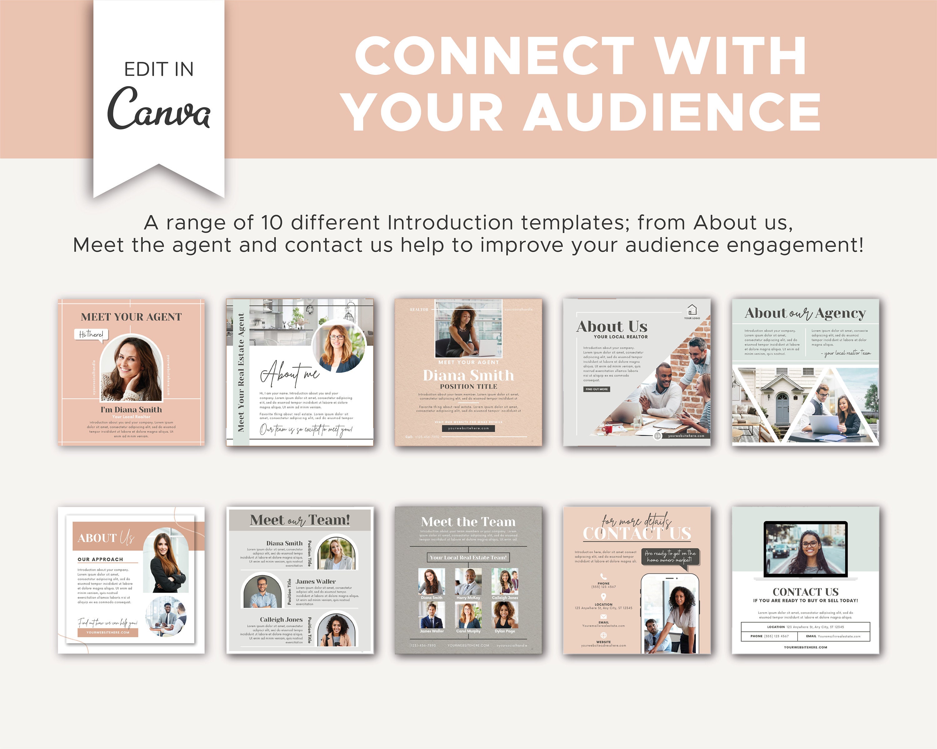 10 Introduction Realtor Instagram Posts | Real Estate Agent Social ...
