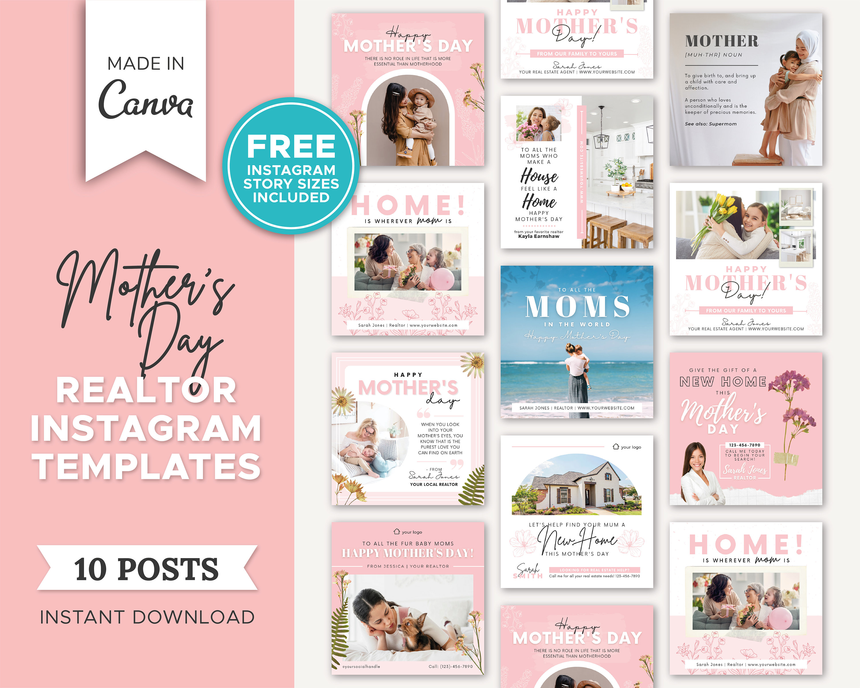 Real Estate Mothers Day Posts