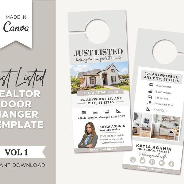 Sold Door Knocking Flyer Etsy