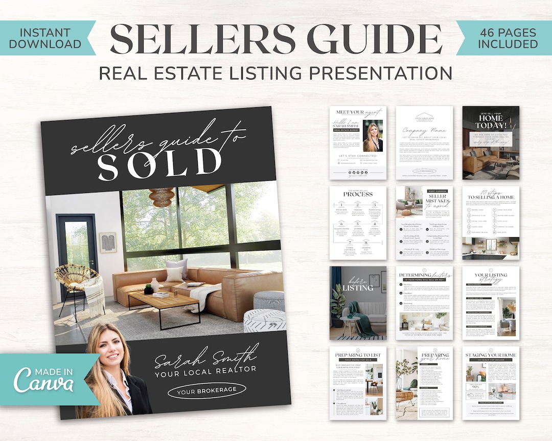 Listing Presentation for Real Estate | Real Estate Seller Guide | Real ...