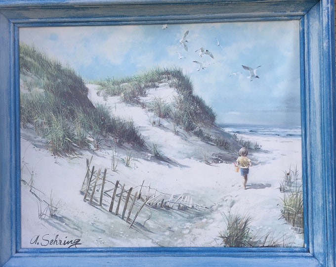 Adolf Sehring Boy in Sand Dunes Etsy