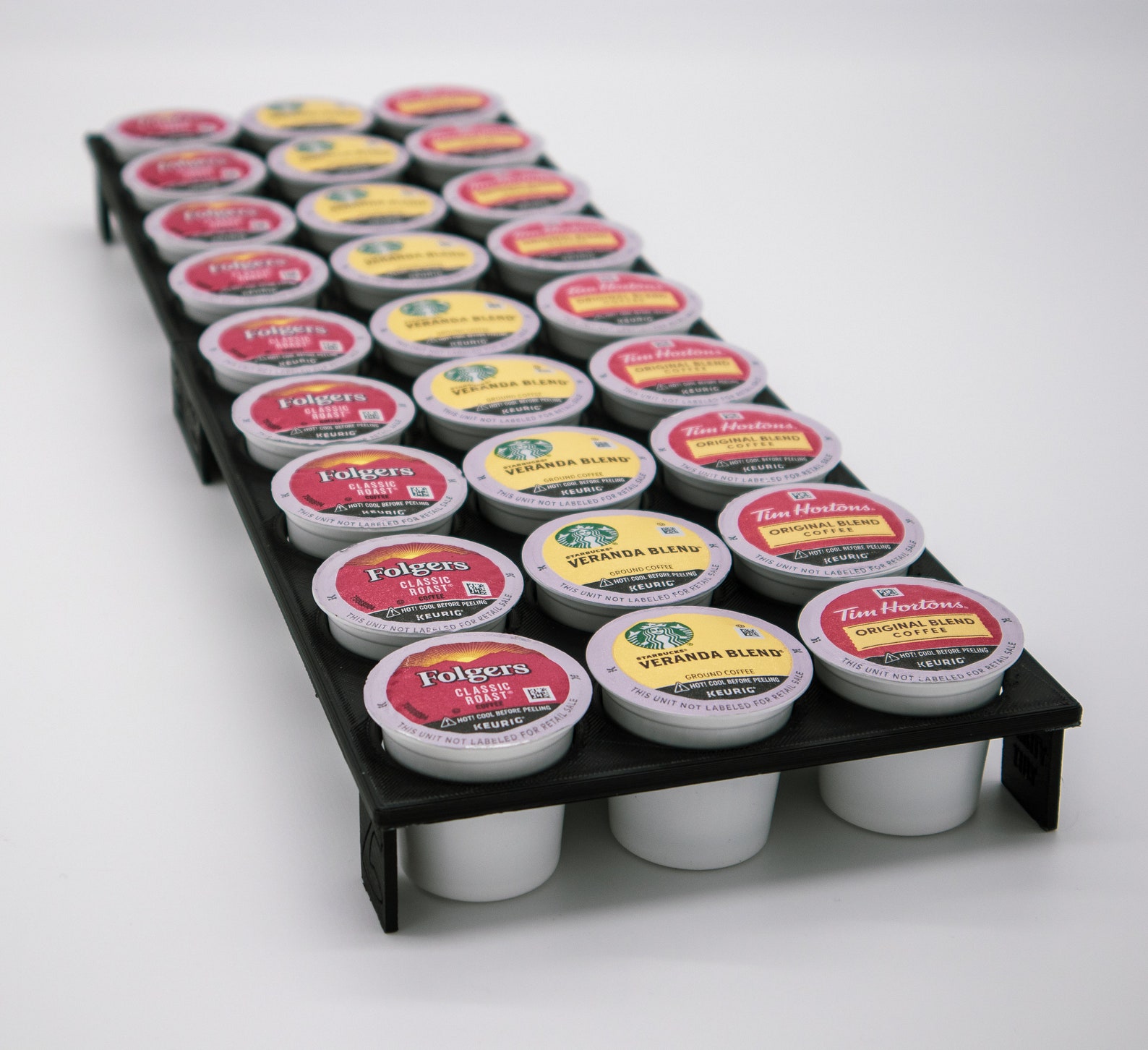 Custom Kcups Drawer Organizer by Mighty Tidy Etsy