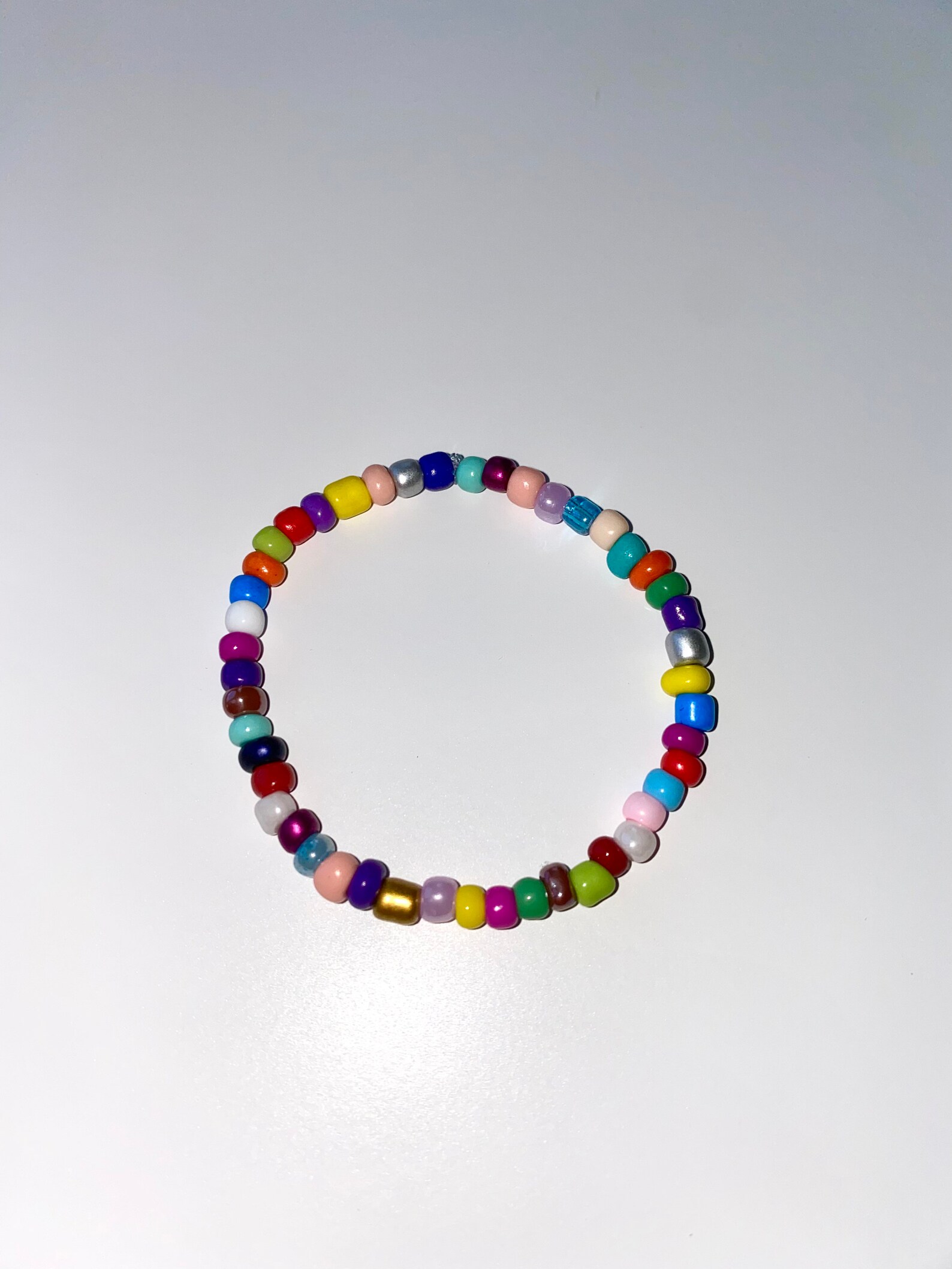 Custom Bead Bracelet Personalized Bracelet Y2k 90s Etsy