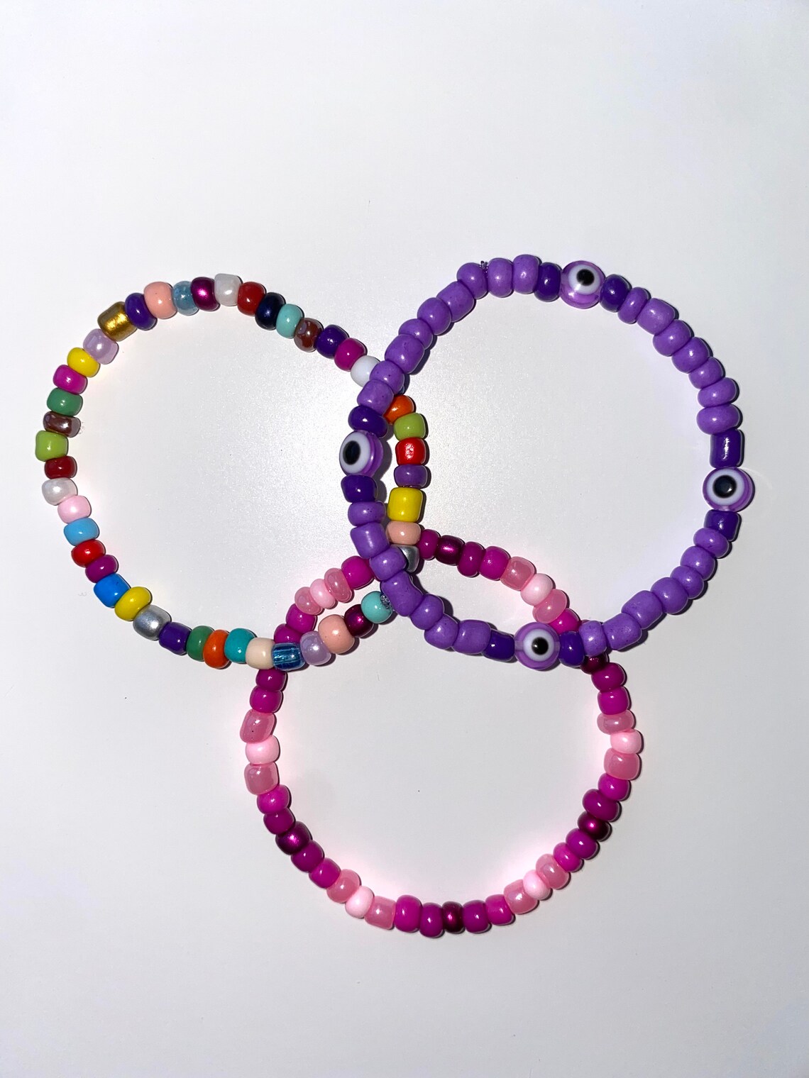 Custom Bead Bracelet Personalized Bracelet Y2k 90s Etsy