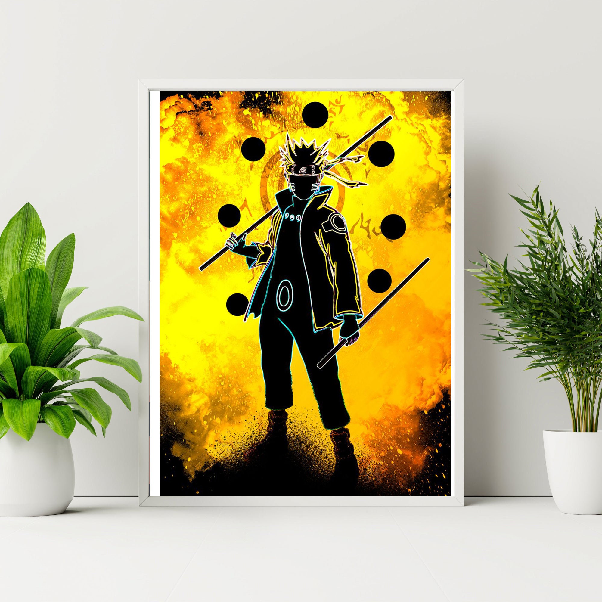 Naruto Canvas Poster Naruto Art Naruto Print Naruto Etsy