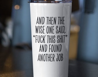 Coworker Tumbler, perfect going away gift for coworker, boss leaving, or coworker goodbye gift.
