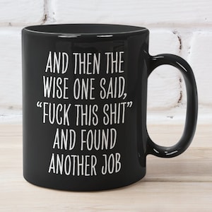 Coworker Leaving Mug, perfect going away gift for coworker, boss leaving, or coworker goodbye gift.