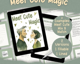 Meet Cute Writing Prompts for Romance Story Starters Romantic Story Ideas Romantic Writing Prompts Romantic Comedy Story Prompts Digital