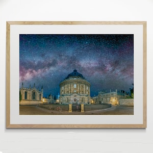 Radclafel Camera Milky Way Poster: Oxford Fine Art Photography