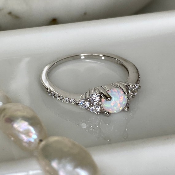Crystal Opal Ring Purity Ring