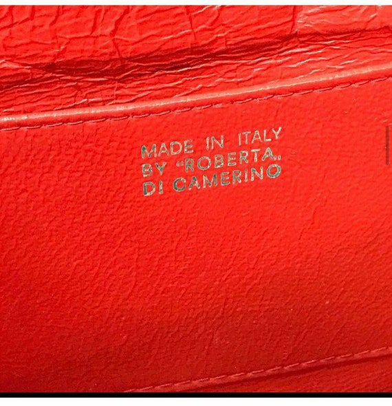 Original vintage Roberta di Camerino velvet bag i… - image 5