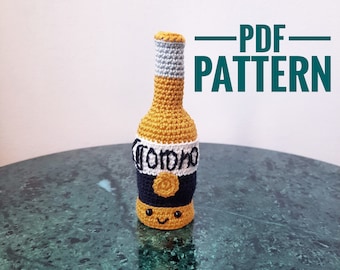 Amigurumi Corona Bottle Crochet Pattern English