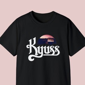 Kyuss Stoner Rock T-shirt, Sky Valley Unisex Cotton Tee, Music Band Graphic Shirt, Retro Vintage Top, Concert Merchandise, Gift for Music