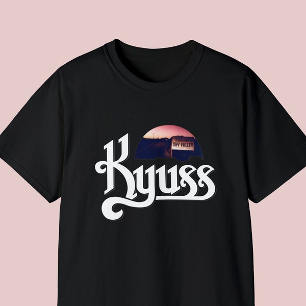 Kyuss, Stoner Rock T-shirt, Sky Valley Unisex Jersey Short Sleeve Tee, Unisex Ultra Cotton Tee