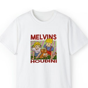 Melvins T-shirt, Houdini Unisex Ultra Cotton Tee, Melvins Vintage T-shirt