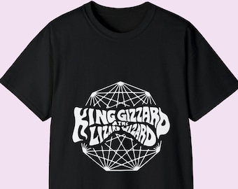Maglietta unisex in ultra cotone King Gizzard e Lizard Wizard