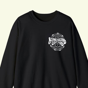 King Gizzard and Lizard Wizard Shirt, KGLW Sweatshirt, King Gizzard Tee Unisex Heavy Blend Crewneck Sweatshirt