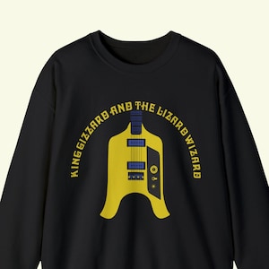 King Gizzard and Lizard Wizard Shirt, KGLW Sweatshirt, King Gizzard Tee Unisex Heavy Blend Crewneck Sweatshirt