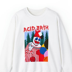 Acid Bath Sweatshirt, When the Kite String Pops Unisex Heavy Blend Crewneck Sweatshirt