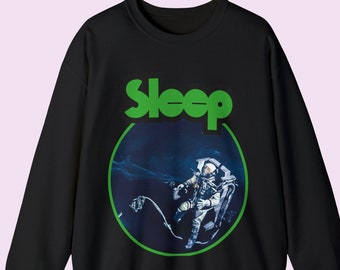 Sleep, Stoner Rock, Chemise Sleep Band, The Sciences, Sweat-shirt ras du cou unisexe en mélange épais
