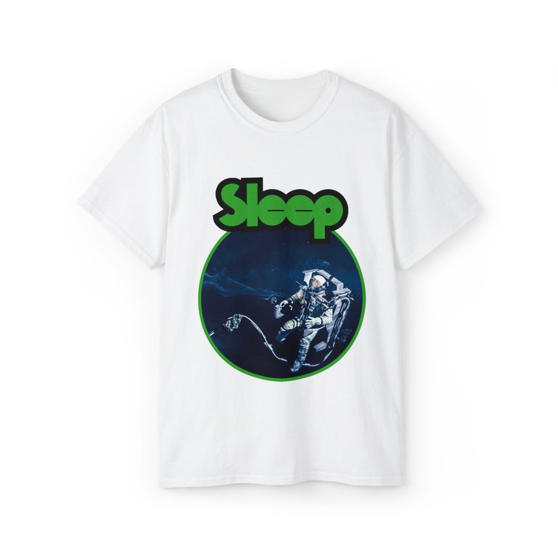Dormire, Stoner Rock, Maglietta della band Sleep, The Sciences, Maglietta unisex in ultra cotone White